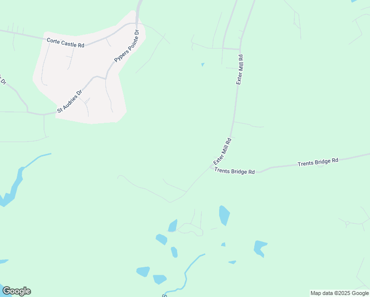 map of restaurants, bars, coffee shops, grocery stores, and more near 16300 Exter Mill Road in Chesterfield