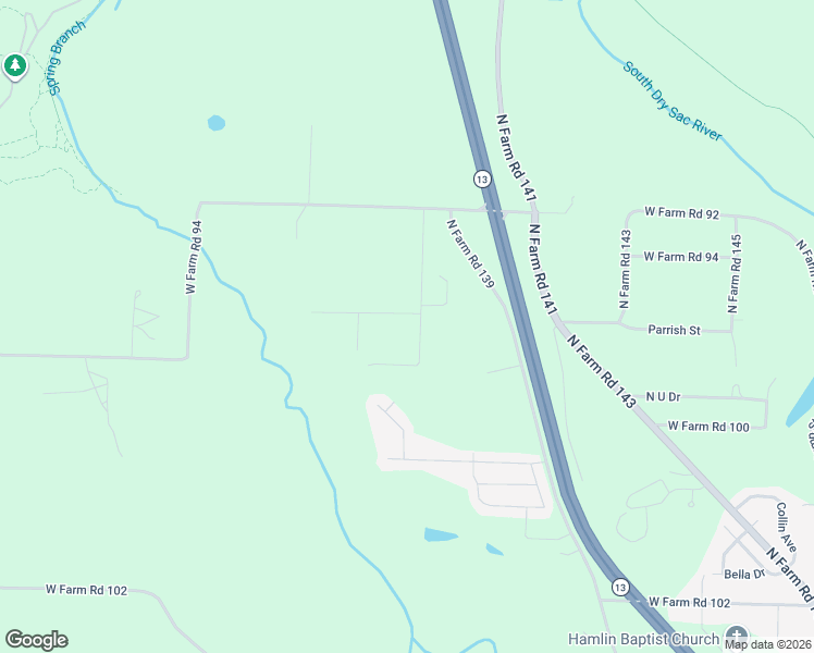 map of restaurants, bars, coffee shops, grocery stores, and more near 2720 West Bonita Street in Springfield