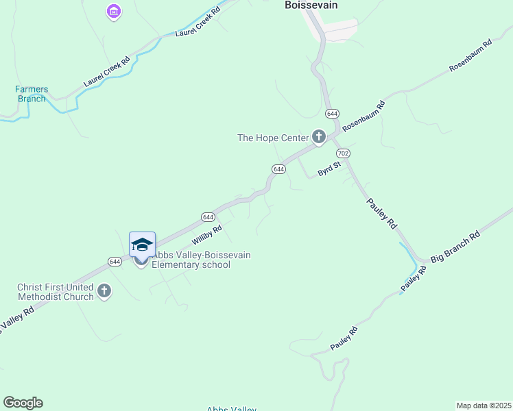 map of restaurants, bars, coffee shops, grocery stores, and more near 146 Ratliff Street in Bluefield