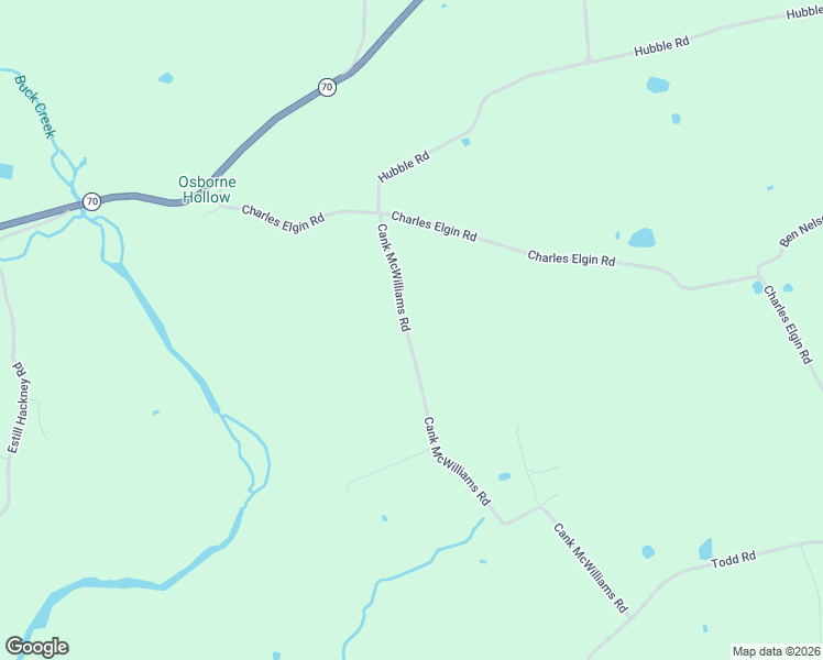 map of restaurants, bars, coffee shops, grocery stores, and more near 265 Cank McWilliams Road in Eubank