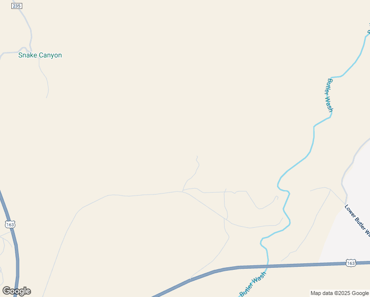 map of restaurants, bars, coffee shops, grocery stores, and more near Highway 163 in Bluff
