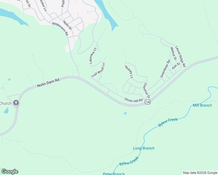 map of restaurants, bars, coffee shops, grocery stores, and more near Stone Hill Rd in Mammoth Cave