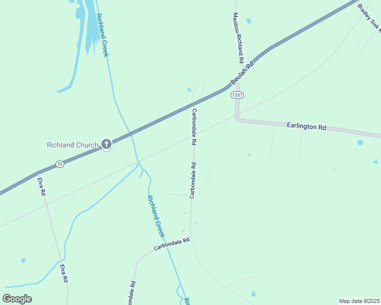 map of restaurants, bars, coffee shops, grocery stores, and more near 215 Carbondale Road in Madisonville