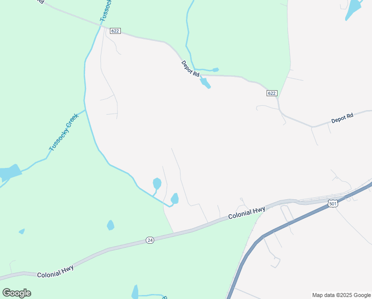 map of restaurants, bars, coffee shops, grocery stores, and more near 405 Softwood Lane in Rustburg