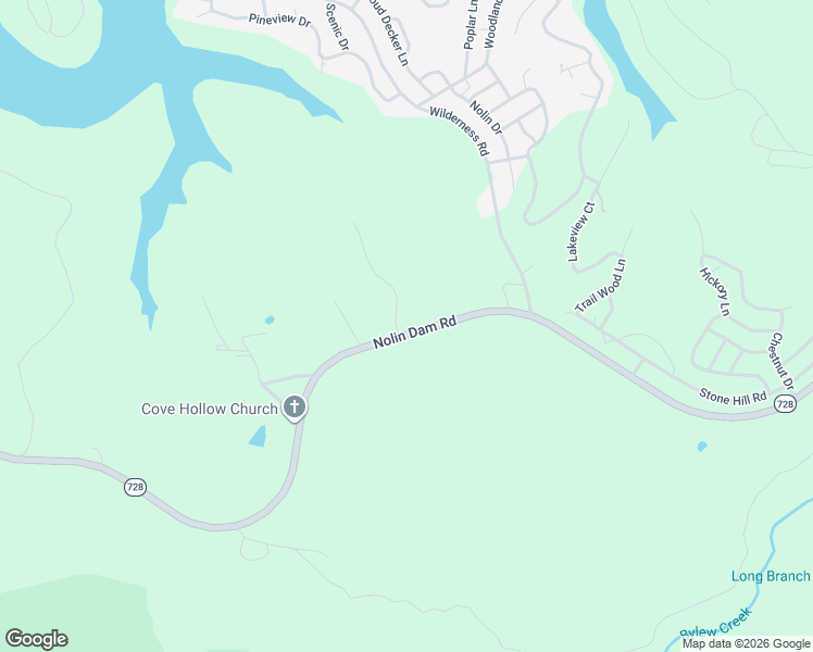 map of restaurants, bars, coffee shops, grocery stores, and more near 4701-4899 Nolin Dam Road in Edmonson