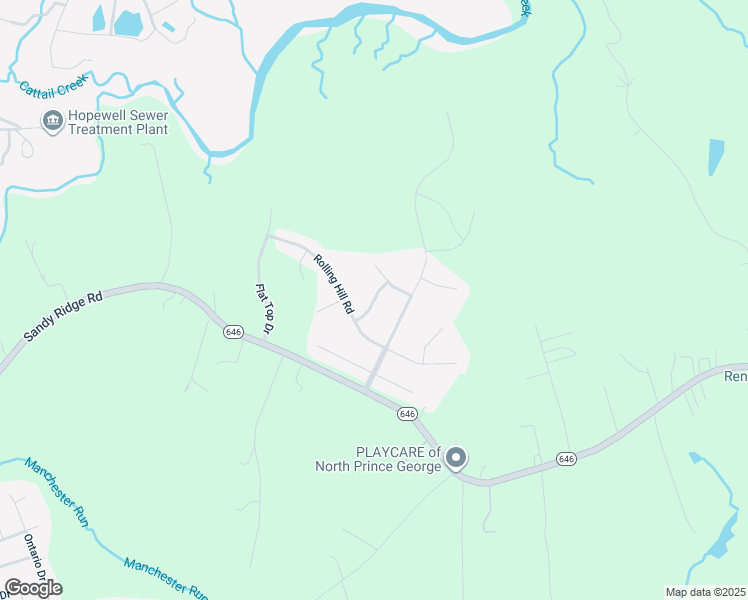 map of restaurants, bars, coffee shops, grocery stores, and more near 2946 Lookout Lane in Hopewell