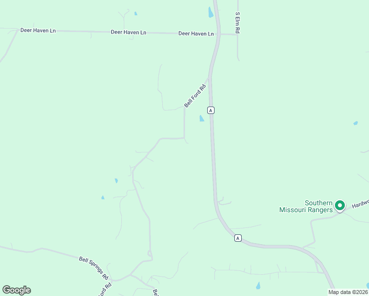 map of restaurants, bars, coffee shops, grocery stores, and more near 2956 Bell Ford Road in Marshfield