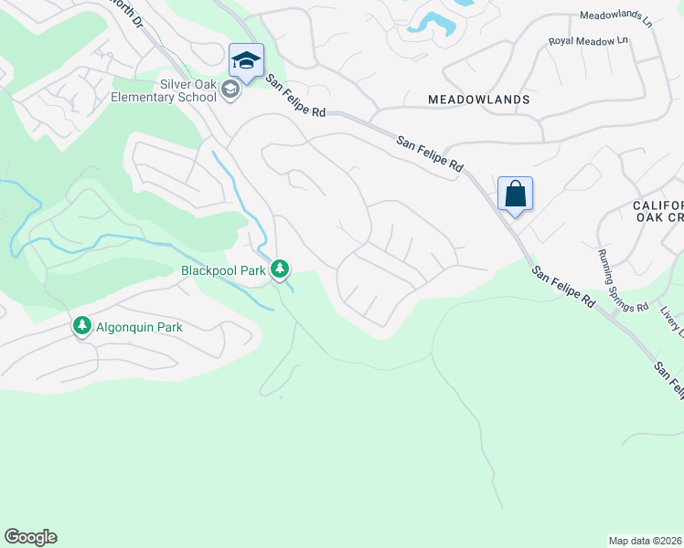 map of restaurants, bars, coffee shops, grocery stores, and more near 5849 Gleneagles Circle in San Jose