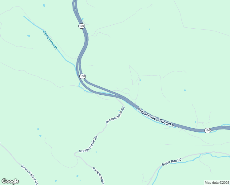 map of restaurants, bars, coffee shops, grocery stores, and more near 2217 Pulaski Giles Turnpike in Pearisburg