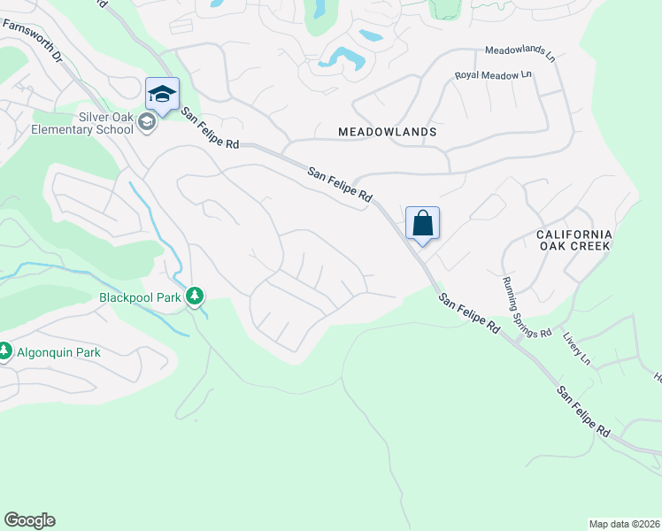 map of restaurants, bars, coffee shops, grocery stores, and more near 5835 Wales Court in San Jose
