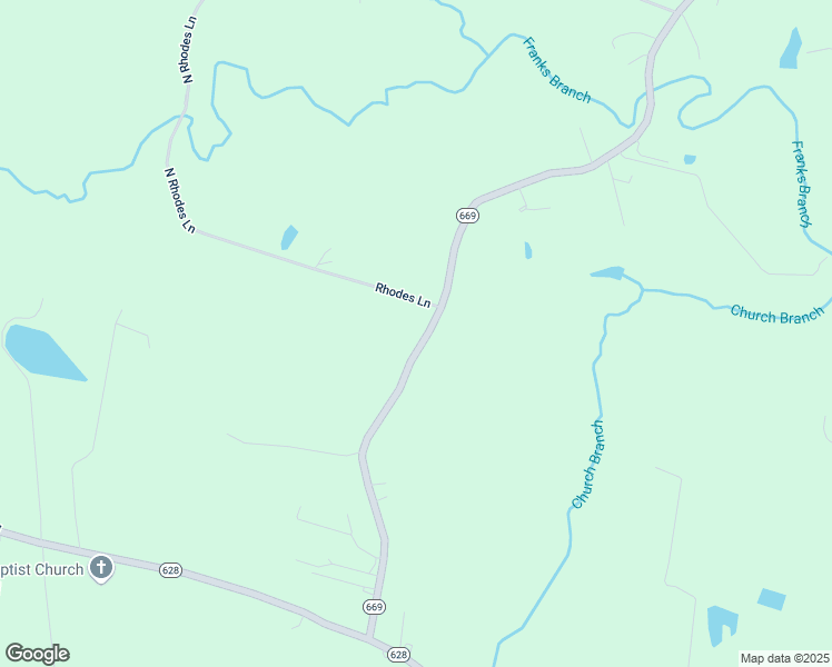map of restaurants, bars, coffee shops, grocery stores, and more near 17300 Sandy Ford Road in Petersburg