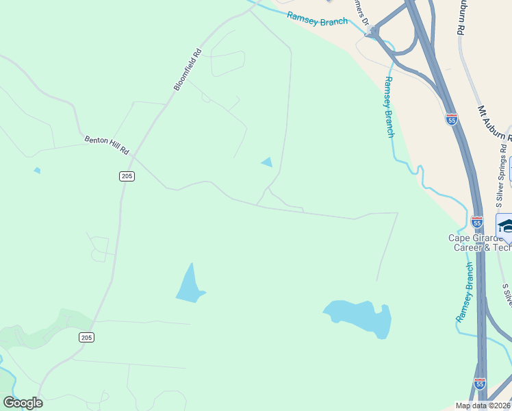 map of restaurants, bars, coffee shops, grocery stores, and more near 200 Beechwood Lane in Cape Girardeau