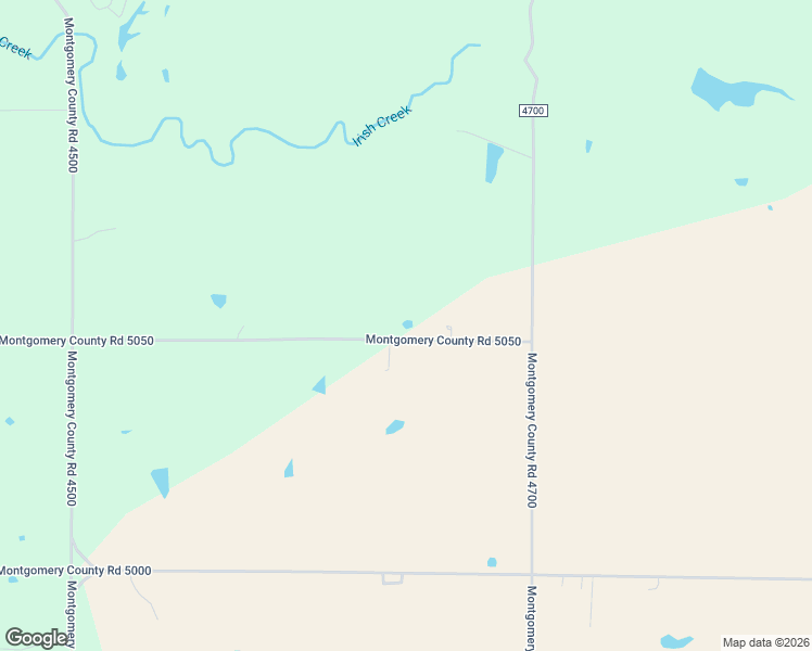 map of restaurants, bars, coffee shops, grocery stores, and more near County Road 5050 in Independence