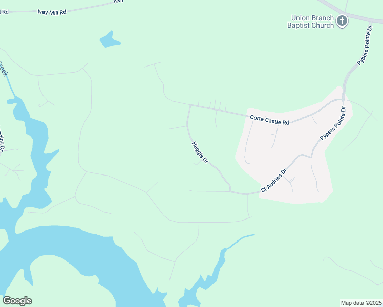 map of restaurants, bars, coffee shops, grocery stores, and more near 15724 Haggis Drive in Chesterfield