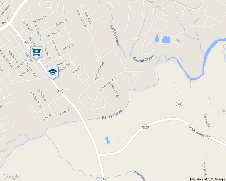 map of restaurants, bars, coffee shops, grocery stores, and more near 2108 Hazelwood Avenue in Hopewell
