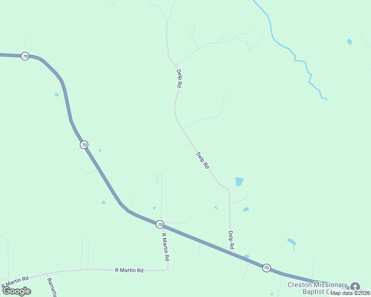 map of restaurants, bars, coffee shops, grocery stores, and more near 101-585 Delp Road in Liberty