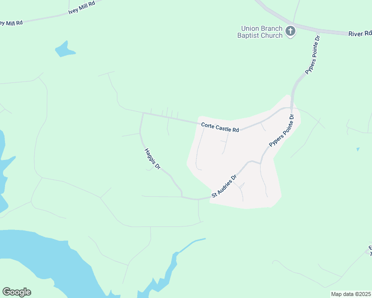 map of restaurants, bars, coffee shops, grocery stores, and more near 15630 Corte Castle Court in Chesterfield