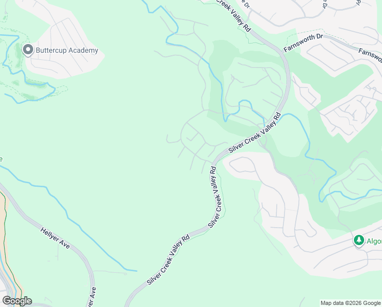 map of restaurants, bars, coffee shops, grocery stores, and more near 5235 Grosseto Court in San Jose