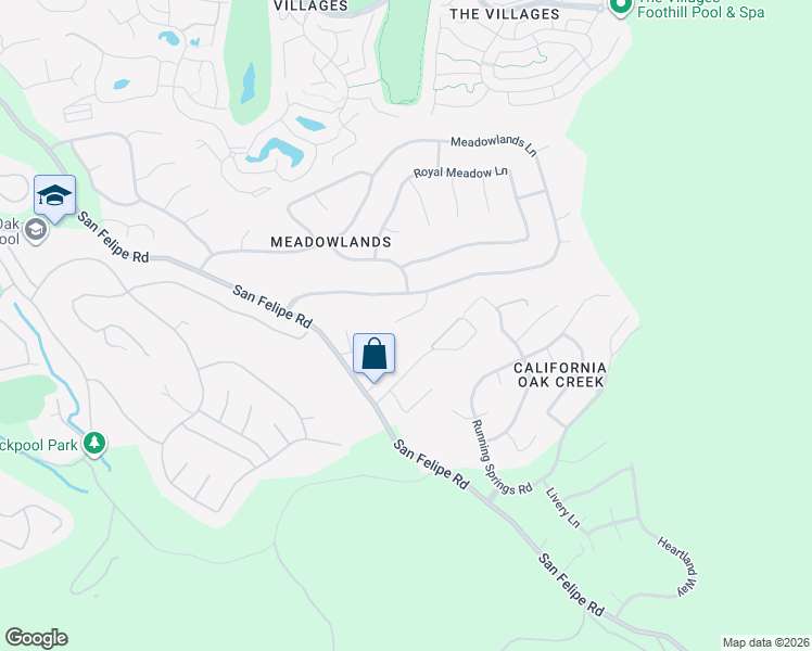 map of restaurants, bars, coffee shops, grocery stores, and more near 5972 Valley Meadow Court in San Jose