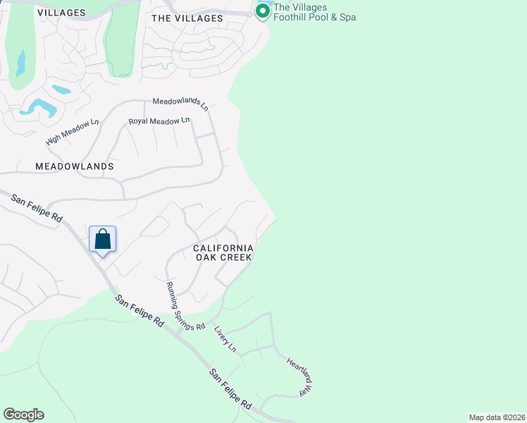 map of restaurants, bars, coffee shops, grocery stores, and more near 6002 Running Springs Road in San Jose