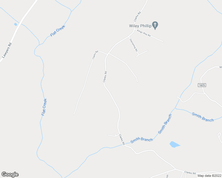 map of restaurants, bars, coffee shops, grocery stores, and more near 2169 Clarks Road in Rustburg