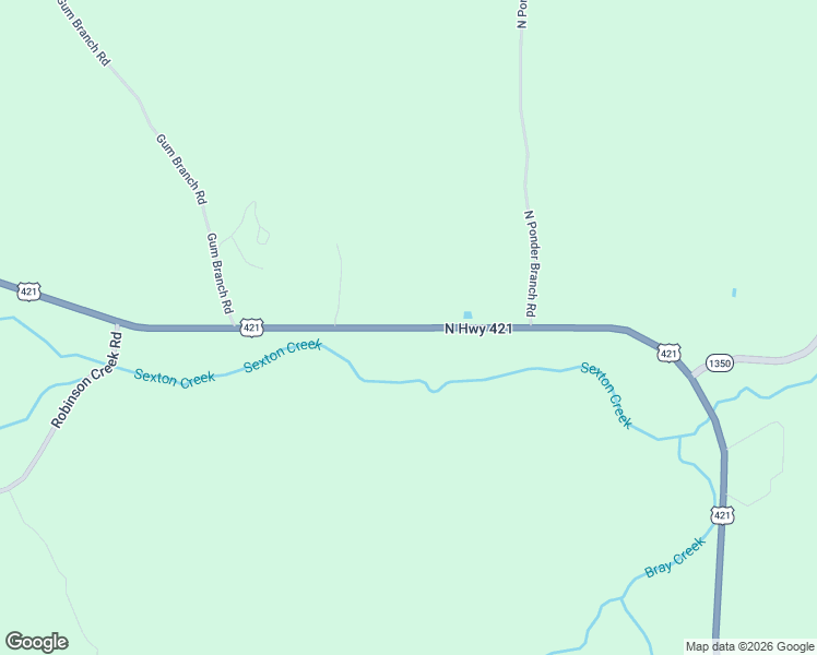map of restaurants, bars, coffee shops, grocery stores, and more near U.S. 421 in Manchester