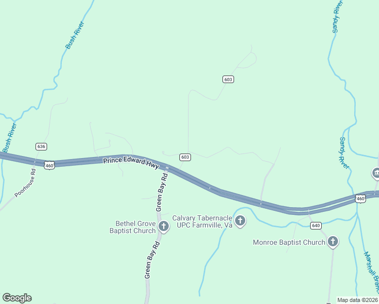 map of restaurants, bars, coffee shops, grocery stores, and more near 9 Bradshaw Farms Drive in Rice