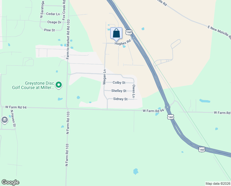 map of restaurants, bars, coffee shops, grocery stores, and more near 711 Shelley St in Willard