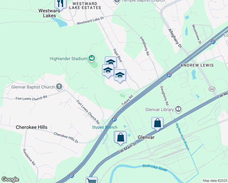 map of restaurants, bars, coffee shops, grocery stores, and more near 4555 Malus Drive in Salem