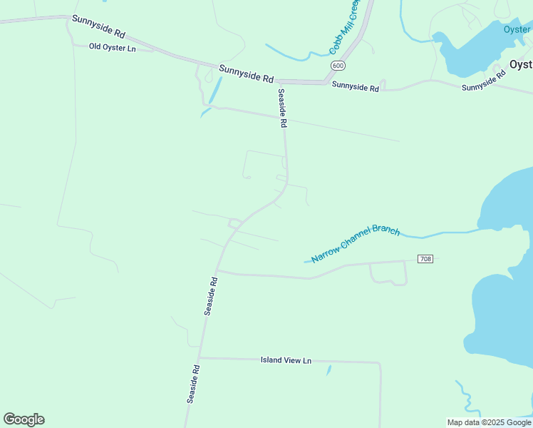 map of restaurants, bars, coffee shops, grocery stores, and more near 22063 Seaside Road in Cape Charles