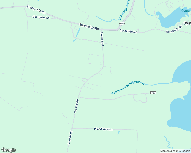 map of restaurants, bars, coffee shops, grocery stores, and more near 22063 Seaside Road in Cape Charles