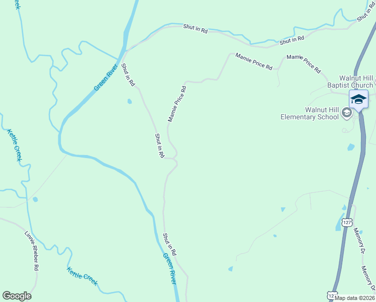 map of restaurants, bars, coffee shops, grocery stores, and more near 58-868 Mamie Price Road in Liberty