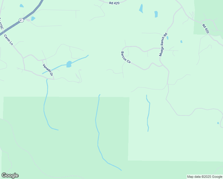 map of restaurants, bars, coffee shops, grocery stores, and more near 36345 Mudge Ranch Road in Coarsegold