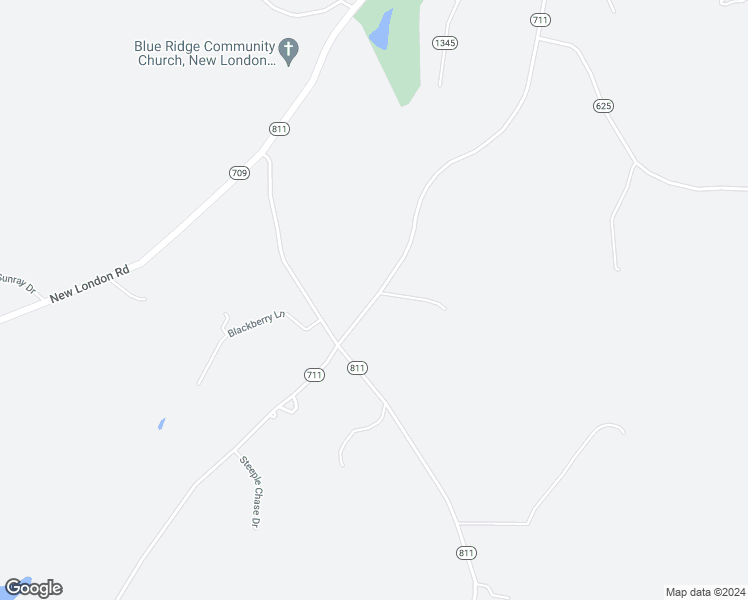 map of restaurants, bars, coffee shops, grocery stores, and more near Bethel Church Road in Evington