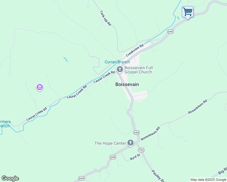 map of restaurants, bars, coffee shops, grocery stores, and more near 247 Dunn Road in Bluefield