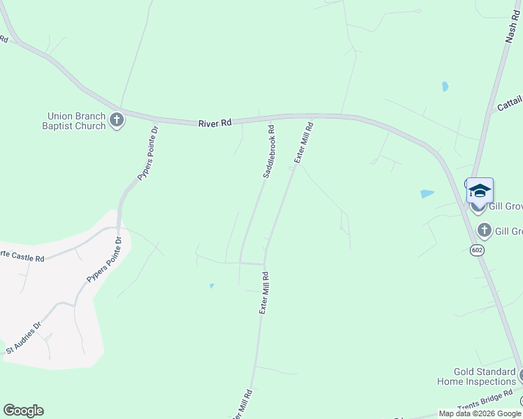map of restaurants, bars, coffee shops, grocery stores, and more near 15601 Saddlebrook Road in Chesterfield