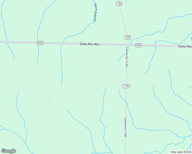 map of restaurants, bars, coffee shops, grocery stores, and more near 13835 State Highway WW in South Greenfield