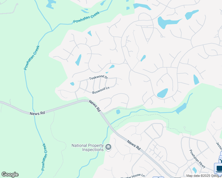 map of restaurants, bars, coffee shops, grocery stores, and more near 4272 Boxwood Lane in Williamsburg
