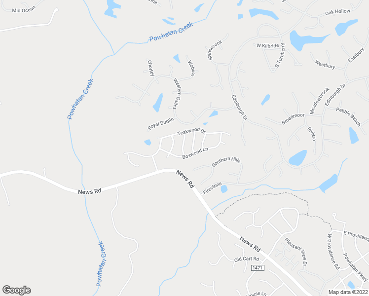 map of restaurants, bars, coffee shops, grocery stores, and more near 4012 Oakwood Drive in Williamsburg
