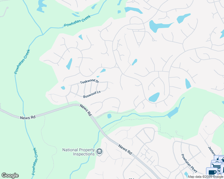 map of restaurants, bars, coffee shops, grocery stores, and more near 4115 Earl Lee Cove in Williamsburg