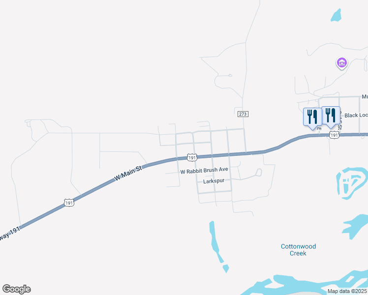 map of restaurants, bars, coffee shops, grocery stores, and more near 65 Willow Street in Bluff