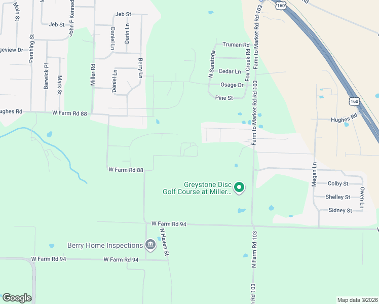 map of restaurants, bars, coffee shops, grocery stores, and more near 107 Warhorse Lane in Willard