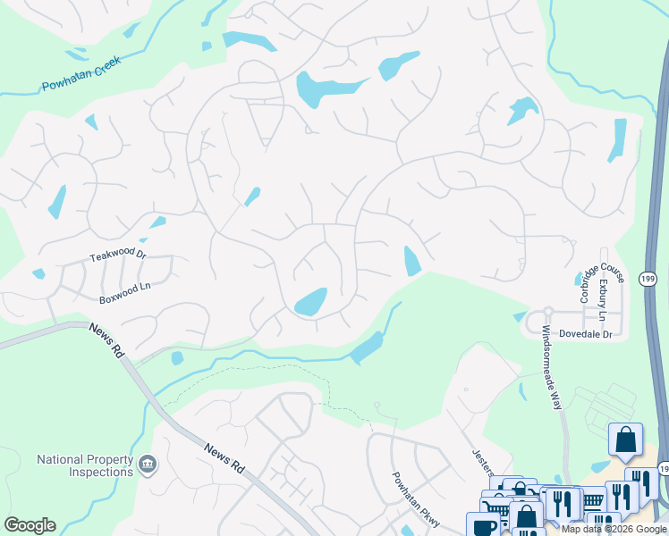map of restaurants, bars, coffee shops, grocery stores, and more near 128 Riviera in Williamsburg