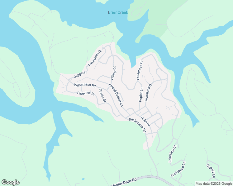 map of restaurants, bars, coffee shops, grocery stores, and more near Stroud Decker Lane in Edmonson County