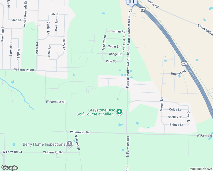 map of restaurants, bars, coffee shops, grocery stores, and more near 835 Fox Creek Road in Willard