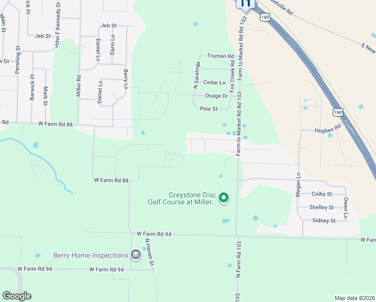map of restaurants, bars, coffee shops, grocery stores, and more near 107 Warhorse Lane in Willard