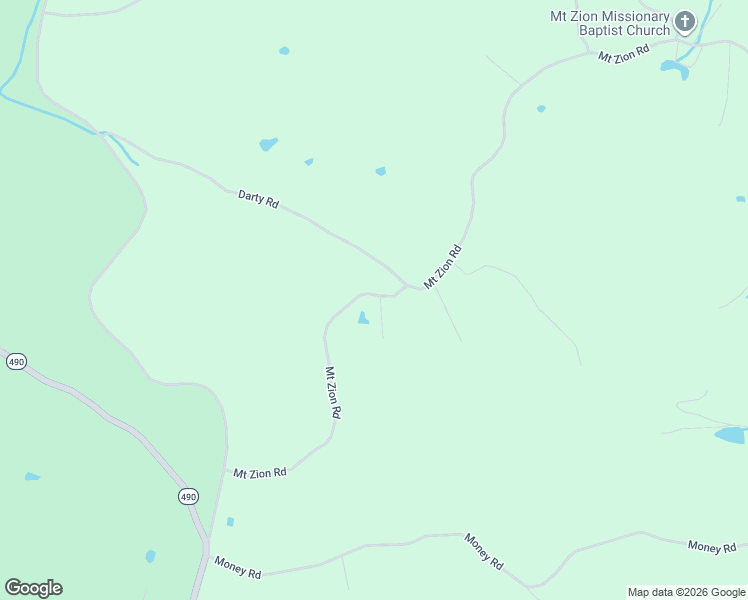 map of restaurants, bars, coffee shops, grocery stores, and more near 689 Mount Zion Road in East Bernstadt