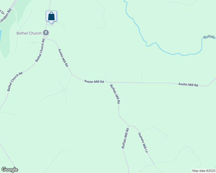 map of restaurants, bars, coffee shops, grocery stores, and more near 1600-1682 County Road 625 in Evington