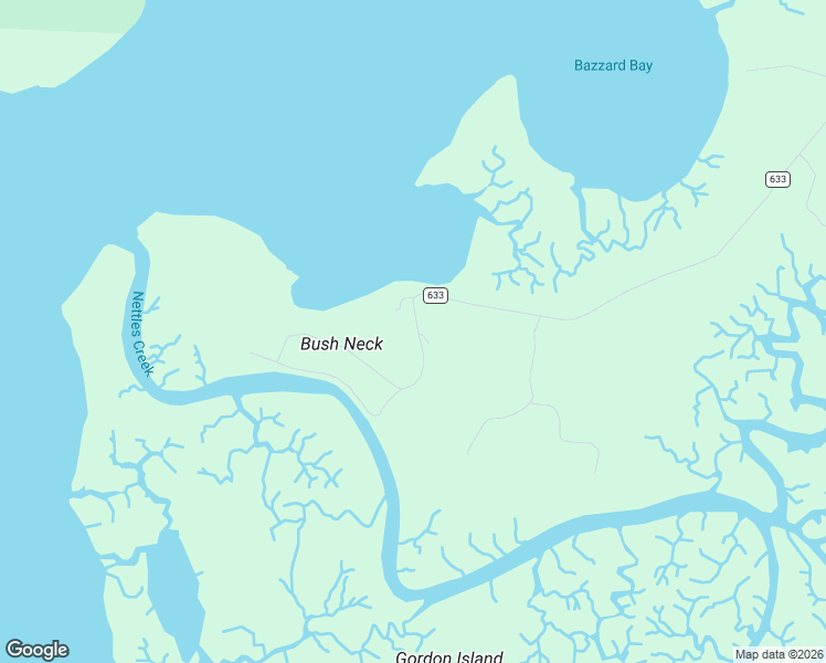 map of restaurants, bars, coffee shops, grocery stores, and more near 1502 Bush Neck Road in Williamsburg