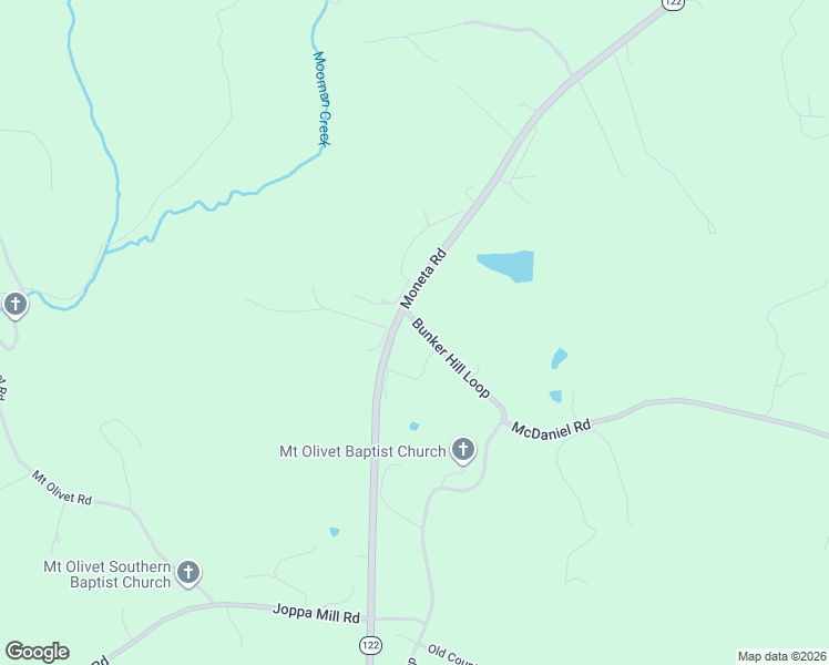 map of restaurants, bars, coffee shops, grocery stores, and more near 1081 Bunker Hill Loop in Bedford